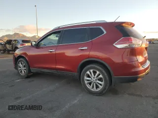 2016 Nissan Rogue SV with VIN KNMAT2MTXGP630315, listed as a Copart auction lot 44406575 with 99,976 mi miles and Salvage Title. Bid and sale history available at DreamBid. Image 2.