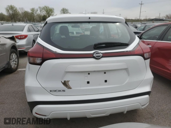 2022 Nissan Kicks S with VIN 3N1CP5BV8NL514657, listed as a Copart auction lot 50328555 with 59,478 mi miles and Clean Title. Bid and sale history available at DreamBid. Image 6.