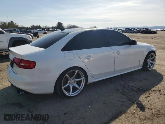 2016 Audi S4 Premium Plus with VIN WAUBGAFL6GA008567, listed as a Copart auction lot 46854325 with 89,533 mi miles and Salvage Title. Bid and sale history available at carsss.com. Image 3.