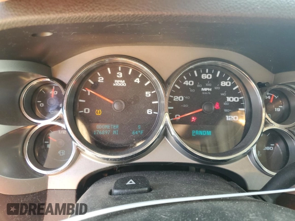 2013 Chevrolet Silverado 1500 LT with VIN 1GCRCSE08DZ410243, listed as a Copart auction lot 42748015 with 176,897 mi miles and Salvage Title. Bid and sale history available at DreamBid. Image 9.