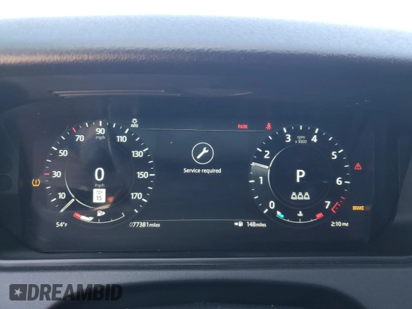 2021 Land Rover Range Rover Velar S with VIN SALYJ2EX8MA328244, listed as a Copart auction lot 49118235 with 77,381 mi miles and Clean title. Bid and sale history available at DreamBid. Image 9.