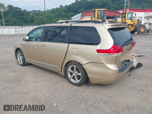 2012 Toyota Sienna XLE AAS with VIN 5TDYK3DC4CS220312, listed as a IAAI auction lot 42465081 with 92,548 mi miles and . Bid and sale history available at DreamBid. Image 3.
