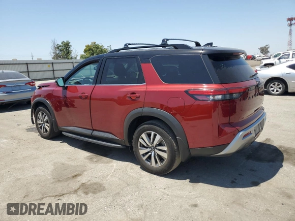2022 Nissan Pathfinder SL z VIN 5N1DR3CA2NC229794, wystawiony jako Copart lot #58984565 z przebiegiem 22 116 mil mil oraz Szkoda całkowita • Salvage title. Historia ofert i sprzedaży dostępna na DreamBid. Obrazek 2.
