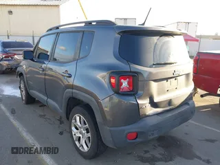 2017 Jeep Renegade Altitude with VIN ZACCJBBB4HPE93661, listed as a IAAI auction lot 41593284 with 92,667 mi miles and . Bid and sale history available at DreamBid. Image 3.