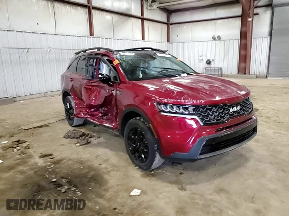 2022 Kia Sorento X-Line S with VIN 5XYRLDLC1NG085136, listed as a Copart auction lot 51804905 with 0 mi miles and Non Repairable. Bid and sale history available at carsss.com. Image 15.