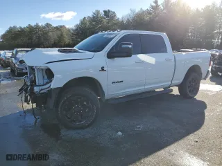 2024 Ram 2500 Laramie with VIN 3C6UR5FL4RG278597, listed as a Copart auction lot 82950024 with 1,973 mi miles and Salvage Title. Bid and sale history available at carsss.com. Image 1.