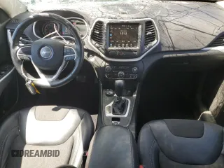 2018 Jeep Cherokee Latitude Plus with VIN 1C4PJMLX1JD579053, listed as a Copart auction lot 57329475 with 93,592 mi miles and Salvage title. Bid and sale history available at DreamBid. Image 8.