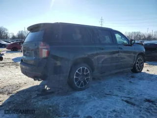 2022 Chevrolet Suburban RST with VIN 1GNSKEKL1NR224699, listed as a Copart auction lot 88583605 with 82,849 mi miles and Salvage Title. Bid and sale history available at carsss.com. Image 3.
