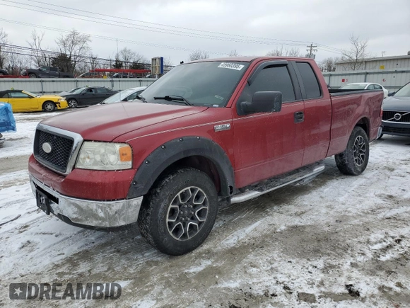 2007 Ford F-150 XL with VIN 1FTPX12V87FA40486, listed as a Copart auction lot 45960395 with 147,974 mi miles and Salvage title. Bid and sale history available at DreamBid. Image 1.