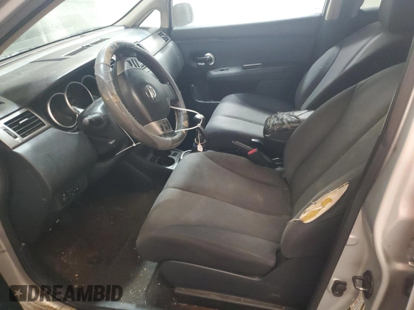 2007 Nissan Versa 1.8 S with VIN 3N1BC13E07L438451, listed as a Copart auction lot 47119205 with 308,275 mi miles and Salvage Title. Bid and sale history available at carsss.com. Image 7.