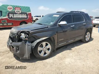 2015 GMC Terrain SLT z VIN 2GKALSEK2F6242097, wystawiony jako Copart lot #54377805 z przebiegiem 163 037 mil mil oraz Szkoda całkowita • Salvage title. Historia ofert i sprzedaży dostępna na DreamBid. Obrazek 1.