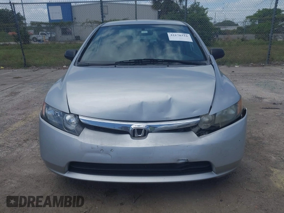 2008 Honda Civic LX with VIN 1HGFA16558L103040, listed as a IAAI auction lot 42170316 with 205,860 mi miles and . Bid and sale history available at DreamBid. Image 6.