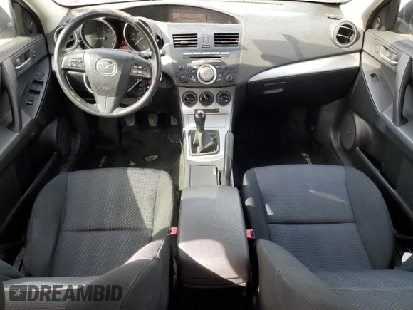2010 Mazda 3 i Sport with VIN JM1BL1SF9A1166052, listed as a Copart auction lot 49601155 with 270,347 mi miles and Salvage Title. Bid and sale history available at carsss.com. Image 8.