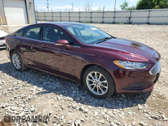 2017 Ford Fusion SE with VIN 3FA6P0H74HR250821, listed as a Copart auction lot 62937965 with 101,919 mi miles and Clean title. Bid and sale history available at DreamBid. Image 4.