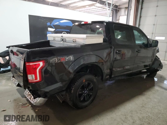2016 Ford F-150 XLT with VIN 1FTEW1EF7GFA21880, listed as a Copart auction lot 43583745 with 176,071 mi miles and Clean Title. Bid and sale history available at carsss.com. Image 3.