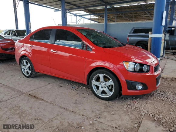 2016 Chevrolet Sonic LTZ with VIN 1G1JE5SB1G4137834, listed as a Copart auction lot 45125855 with 102,741 mi miles and Salvage Title. Bid and sale history available at carsss.com. Image 4.