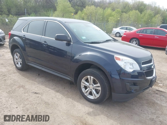 2015 Chevrolet Equinox LS with VIN 2GNALAEKXF6188125, listed as a IAAI auction lot 42148952 with 90,745 mi miles and . Bid and sale history available at DreamBid. Image 1.