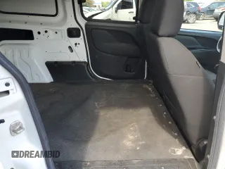 2017 Ram ProMaster City Cargo Tradesman SLT with VIN ZFBERFBB4H6E10036, listed as a Copart auction lot 65130395 with 106,277 mi miles and Clean title. Bid and sale history available at DreamBid. Image 11.