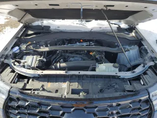 2025 Ford Explorer ST-Line with VIN 1FMUK8KH3SGA67520, listed as a Copart auction lot 45019675 with 3,857 mi miles and Salvage Title. Bid and sale history available at carsss.com. Image 14.