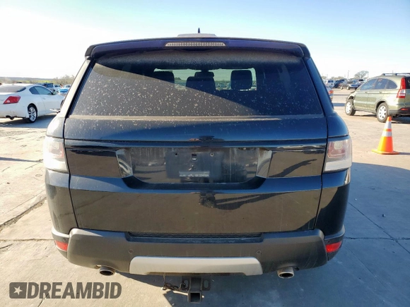 2016 Land Rover Range Rover Sport HSE with VIN SALWR2KFXGA102920, listed as a Copart auction lot 49410245 with Not provided miles and Clean title. Bid and sale history available at DreamBid. Image 6.