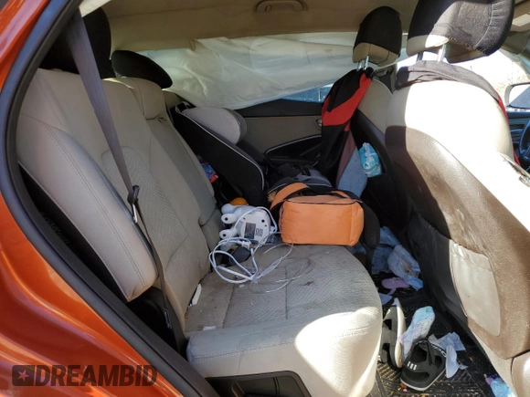 2014 Hyundai Santa Fe Sport with VIN 5XYZU3LB7EG185515, listed as a Copart auction lot 42679185 with 140,742 mi miles and Salvage Title. Bid and sale history available at carsss.com. Image 11.