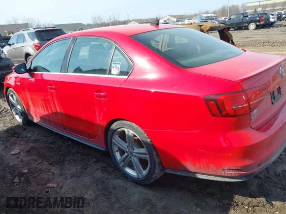 2016 Volkswagen Jetta Sedan 2.0T GLI SE with VIN 3VW5T7AJ0GM357177, listed as a IAAI auction lot 41769034 with 127,324 mi miles. Bid and sale history available at carsss.com. Image 14.