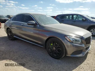 2018 Mercedes-Benz C 300 with VIN 55SWF4JB1JU257279, listed as a Copart auction lot 53045865 with 165,618 mi miles and Clean Title. Bid and sale history available at carsss.com. Image 4.