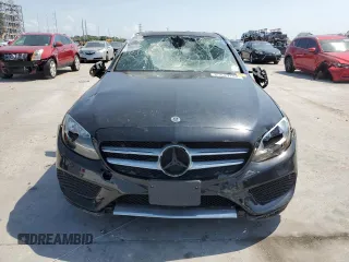 2018 Mercedes-Benz C 300 with VIN 55SWF4KB1JU260732, listed as a Copart auction lot 65649784 with Not Provided miles and Salvage Title. Bid and sale history available at DreamBid. Image 5.