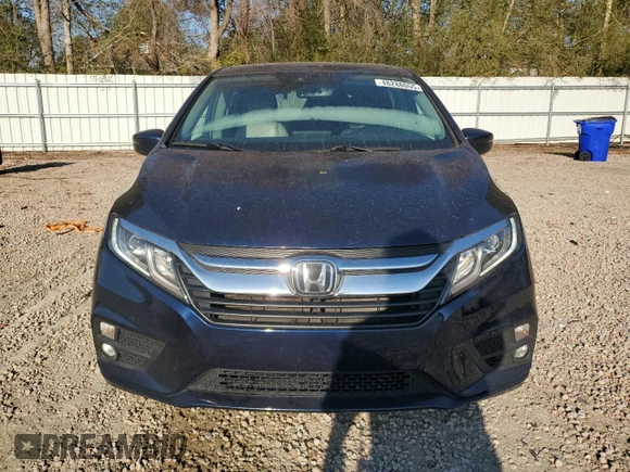 2020 Honda Odyssey EX-L with VIN 5FNRL6H73LB054188, listed as a Copart auction lot 48288055 with 58,047 mi miles and Salvage Title. Bid and sale history available at carsss.com. Image 5.