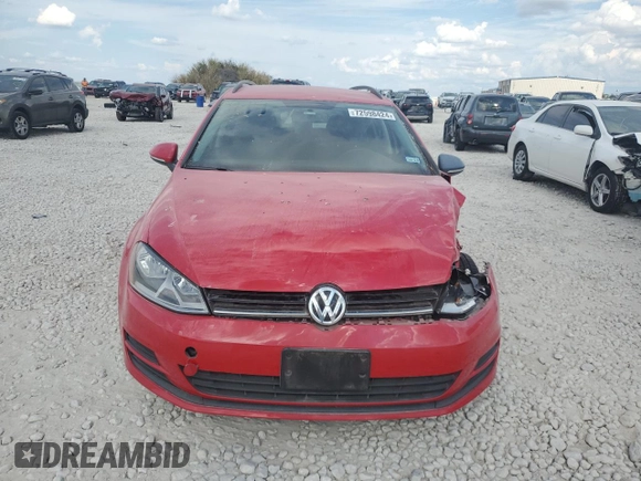 2016 Volkswagen Golf S z VIN 3VWA17AU9GM507320, wystawiony jako Copart lot #72598424 z przebiegiem Nie podano mil oraz Szkoda całkowita • Salvage title. Historia ofert i sprzedaży dostępna na DreamBid. Obrazek 5.