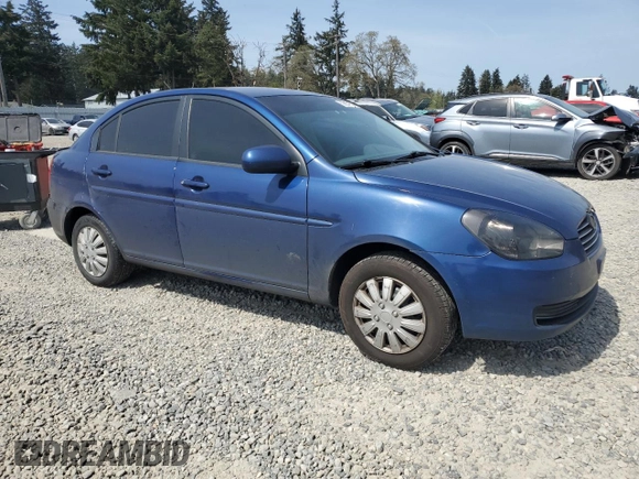 2011 Hyundai Accent GLS with VIN KMHCN4AC6BU612483, listed as a Copart auction lot 53505155 with 149,865 mi miles and Salvage Title. Bid and sale history available at carsss.com. Image 4.