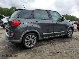 2014 FIAT 500L Trekking with VIN ZFBCFADH1EZ026288, listed as a Copart auction lot 71416144 with 97,674 mi miles and Salvage Title. Bid and sale history available at carsss.com. Image 3.