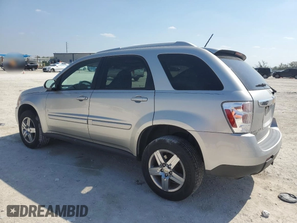 2008 Chevrolet Equinox LT with VIN 2CNDL63F986348731, listed as a Copart auction lot 47224185 with 95,674 mi miles and Salvage Title. Bid and sale history available at carsss.com. Image 2.
