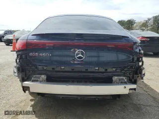 2022 Mercedes-Benz EQS with VIN W1KCG2DB3NA003868, listed as a Copart auction lot 48255124 with 0 mi miles. Bid and sale history available at carsss.com. Image 6.
