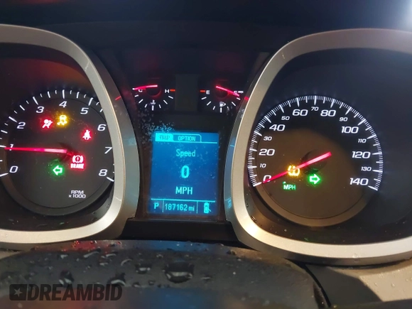 2015 Chevrolet Equinox LT with VIN 1GNFLFEK8FZ109770, listed as a IAAI auction lot 41717997 with 187,162 mi miles and . Bid and sale history available at DreamBid. Image 7.