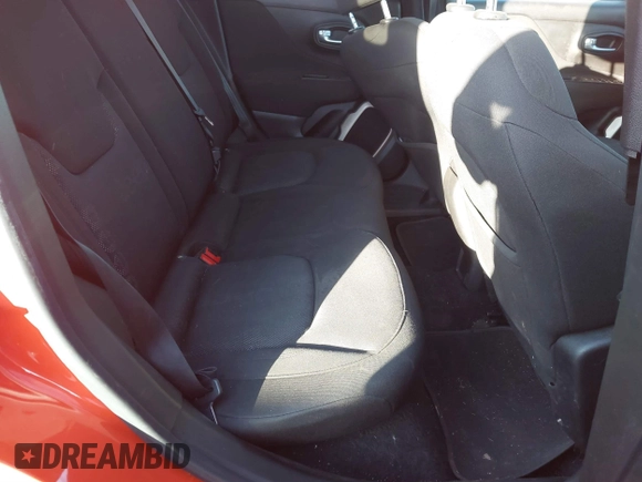 2017 Jeep Renegade Altitude with VIN ZACCJBBB7HPF73083, listed as a IAAI auction lot 41114187 with 1 mi miles. Bid and sale history available at carsss.com. Image 8.