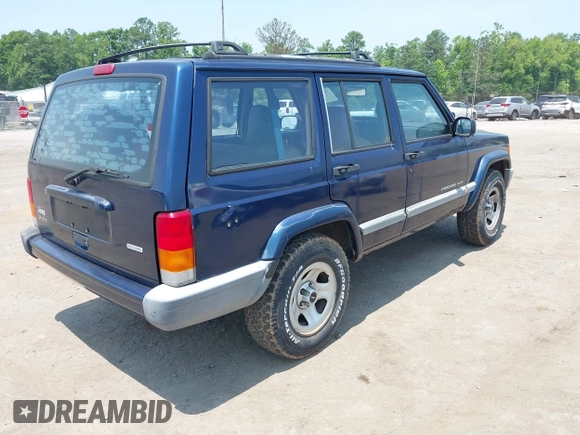 2001 Jeep Cherokee Sport with VIN 1J4FT48S01L603930, listed as a IAAI auction lot 42503730 with 149,030 mi miles and . Bid and sale history available at DreamBid. Image 4.
