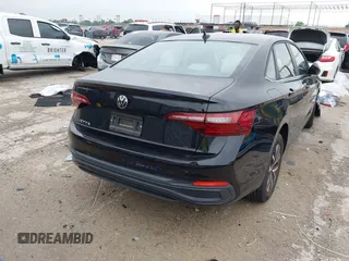 2024 Volkswagen Jetta S with VIN 3VW5M7BU7RM014472, listed as a IAAI auction lot 42298074 with 12,662 mi miles and . Bid and sale history available at DreamBid. Image 4.