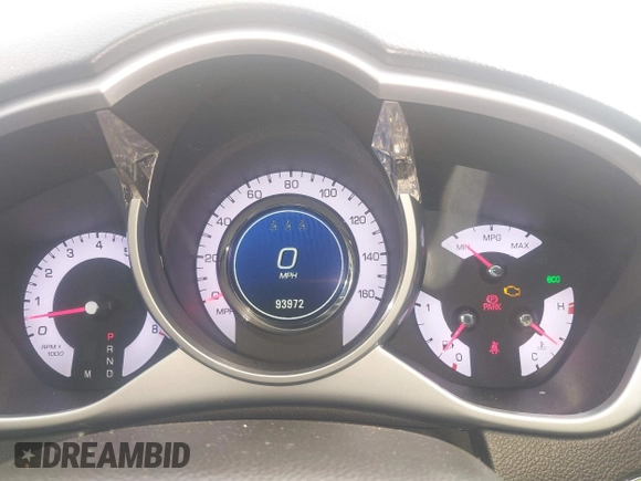 2012 Cadillac SRX Premium Collection with VIN 3GYFNFE34CS614896, listed as a IAAI auction lot 41987735 with 93,972 mi miles and . Bid and sale history available at DreamBid. Image 7.