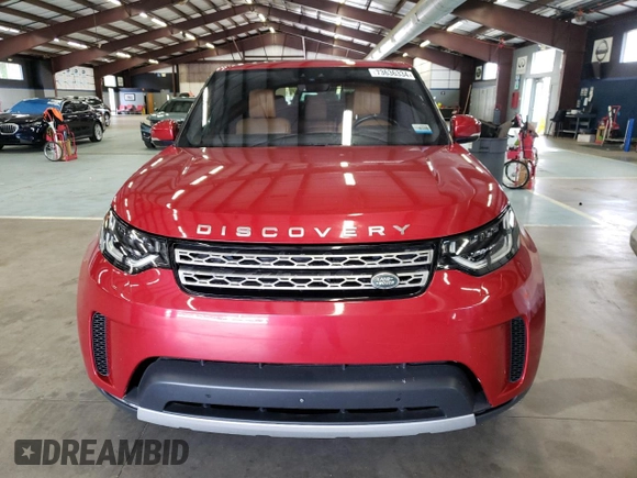 2017 Land Rover Discovery HSE Luxury with VIN SALRHBBV7HA021642, listed as a Copart auction lot 73636334 with 112,079 mi miles and Clean Title. Bid and sale history available at carsss.com. Image 5.