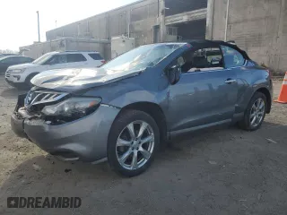 2014 Nissan Murano CrossCabriolet with VIN JN8AZ1FY5EW302339, listed as a Copart auction lot 47040285 with 160,915 mi miles and Clean Title. Bid and sale history available at carsss.com. Image 1.