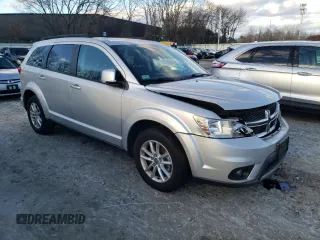 2014 Dodge Journey SXT z VIN 3C4PDDBG7ET282202, wystawiony jako Copart lot #82870614 z przebiegiem 153 404 mil mil oraz Czysty tytuł • Clean title. Historia ofert i sprzedaży dostępna na DreamBid. Obrazek 4.