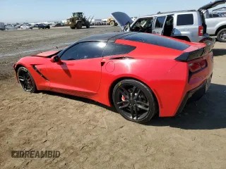 2019 Chevrolet Corvette 3LT with VIN 1G1YF2D73K5117509, listed as a Copart auction lot 74148224 with 67,064 mi miles and Salvage Title. Bid and sale history available at carsss.com. Image 2.