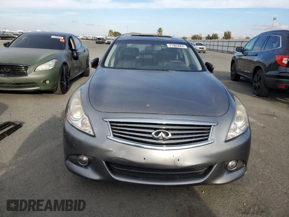2015 Infiniti Q40 with VIN JN1CV6AP5FM502794, listed as a Copart auction lot 71603064 with 249,874 mi miles and Salvage Title. Bid and sale history available at carsss.com. Image 5.