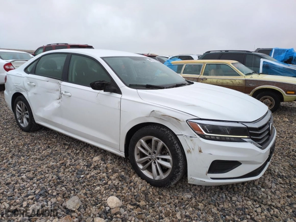 2021 Volkswagen Passat 2.0T S with VIN 1VWAA7A37MC015163, listed as a Copart auction lot 47802305 with 33,557 mi miles and Salvage Title. Bid and sale history available at carsss.com. Image 4.