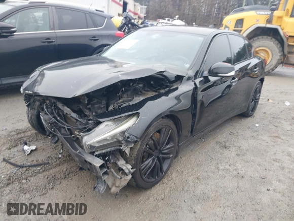 2015 Infiniti Q50 with VIN JN1BV7AP1FM347436, listed as a IAAI auction lot 41405852 with 126,940 mi miles and . Bid and sale history available at DreamBid. Image 17.
