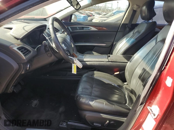 2014 Lincoln MKZ with VIN 3LN6L2GKXER827964, listed as a Copart auction lot 42044615 with 139,749 mi miles and Salvage Title. Bid and sale history available at carsss.com. Image 7.