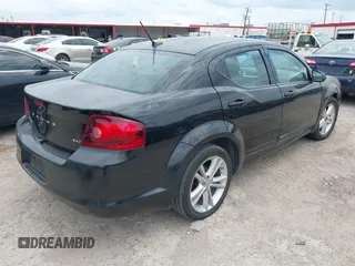 2013 Dodge Avenger SXT with VIN 1C3CDZCB8DN590965, listed as a IAAI auction lot 42154596 with 173,070 mi miles and . Bid and sale history available at carsss.com. Image 4.