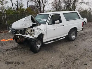 1994 Ford Bronco XL with VIN 1FMEU15N5RLA41218, listed as a Copart auction lot 79010774 with Not Provided miles and Salvage Title. Bid and sale history available at carsss.com. Image 1.