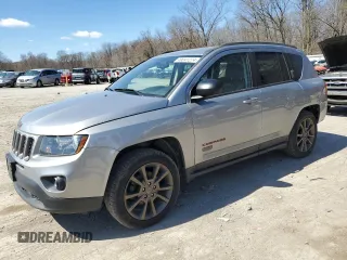 2017 Jeep Compass Sport with VIN 1C4NJCBB2HD103041, listed as a Copart auction lot 49041274 with 176,710 mi miles and Salvage Title. Bid and sale history available at carsss.com. Image 1.